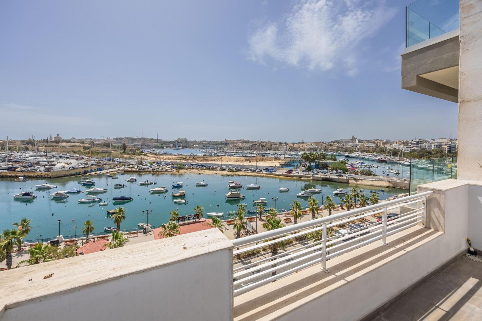 New Duplex Penthouse W Breathtaking Views By Sf Homes Gzira Eksteriør bilde